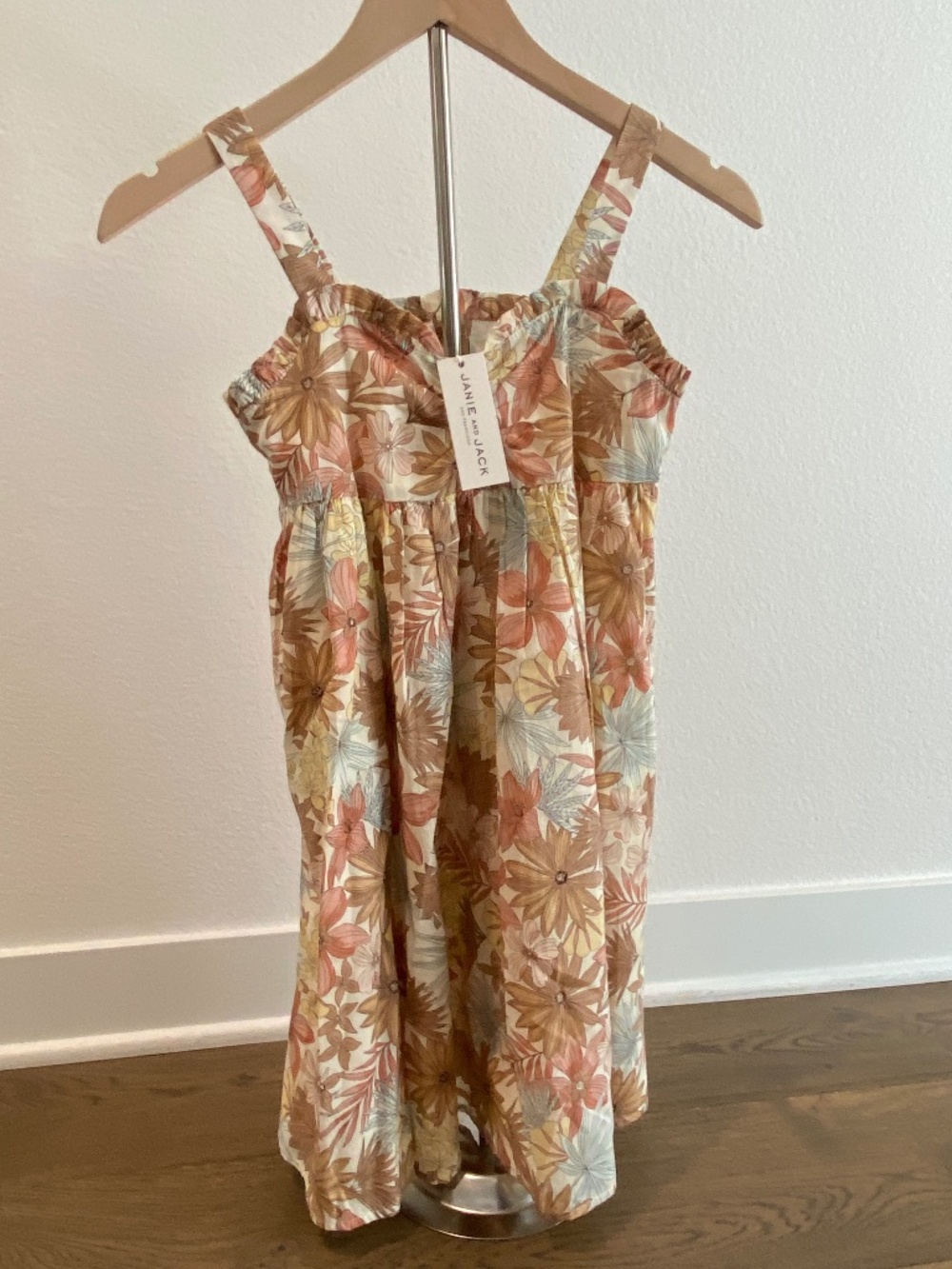 Janie and Jack Brown Floral Dress - NWT
